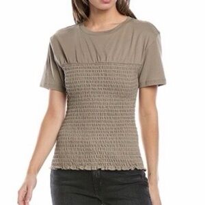 Rag & Bone Smocked Tee